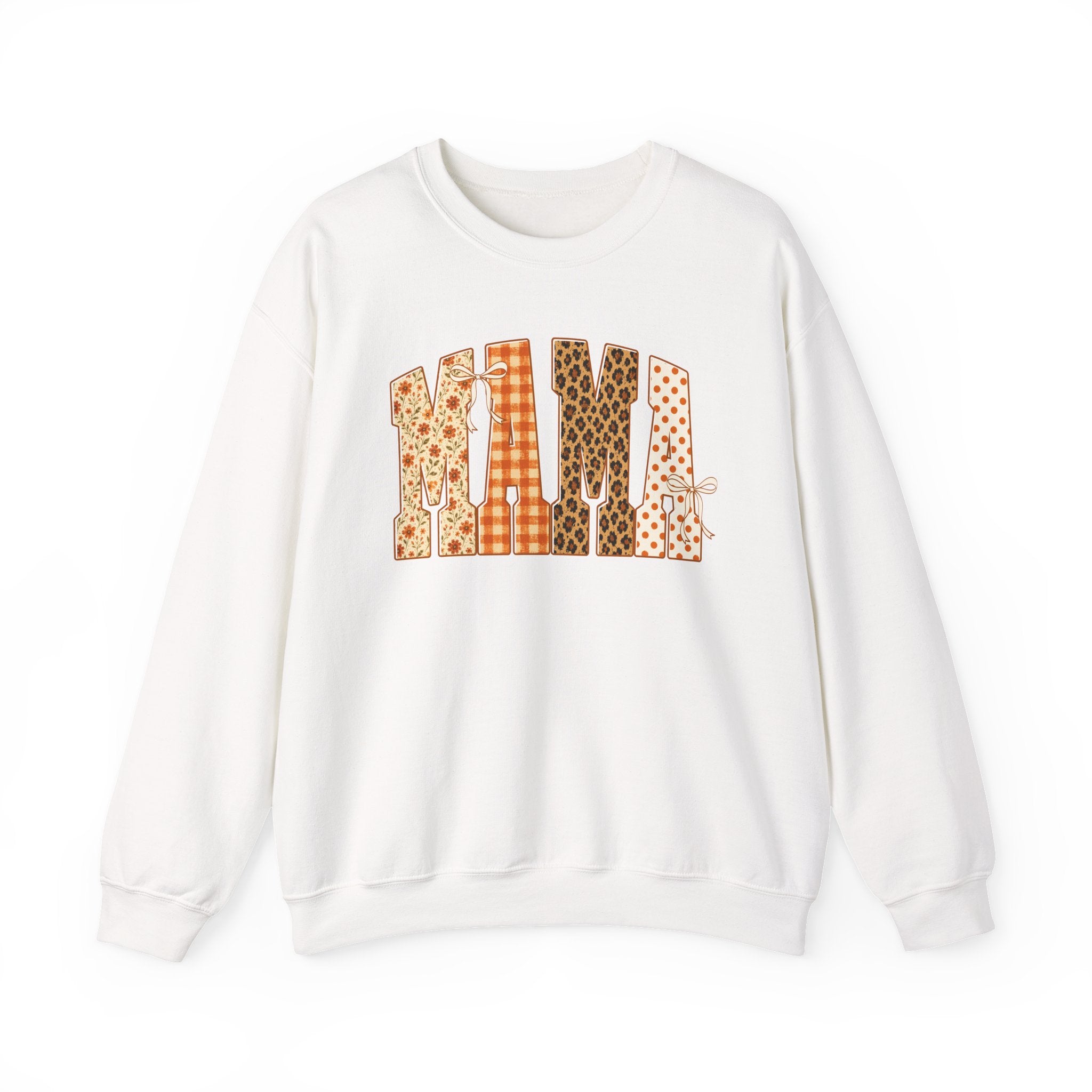 Mama Patchwork Crewneck Sweatshirt