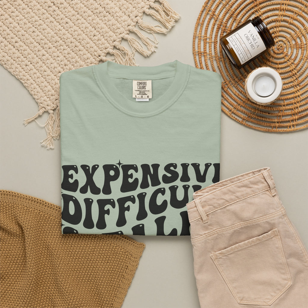 "Expensive, Difficult & Talks Back" Retro Tee