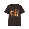 'FALL' Leopard & Plaid Bow T-Shirt