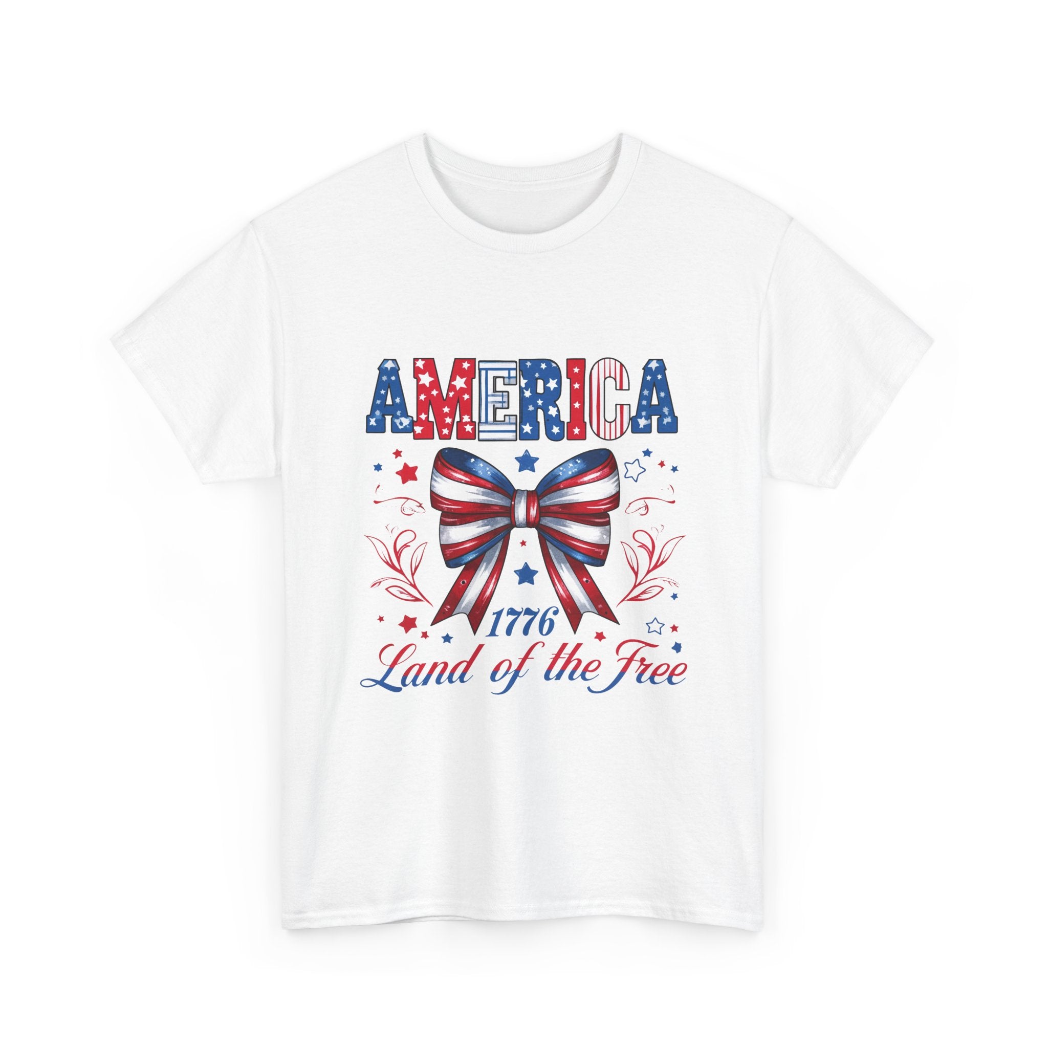"America 1776 Land of the Free"  Tee