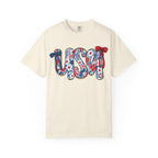 USA Floral Graphic T-Shirt