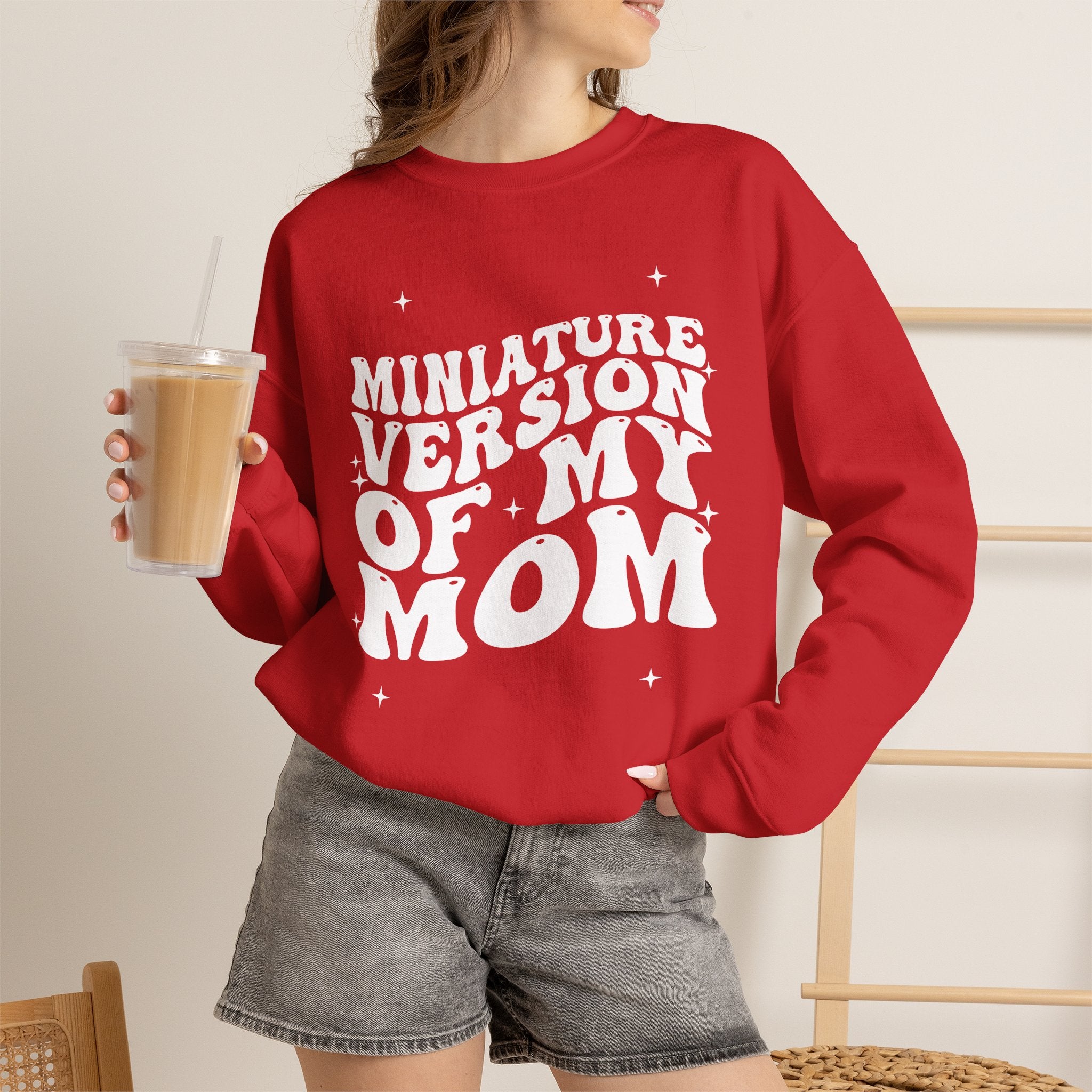 Miniature Version of My Mom- Unisex Crewneck