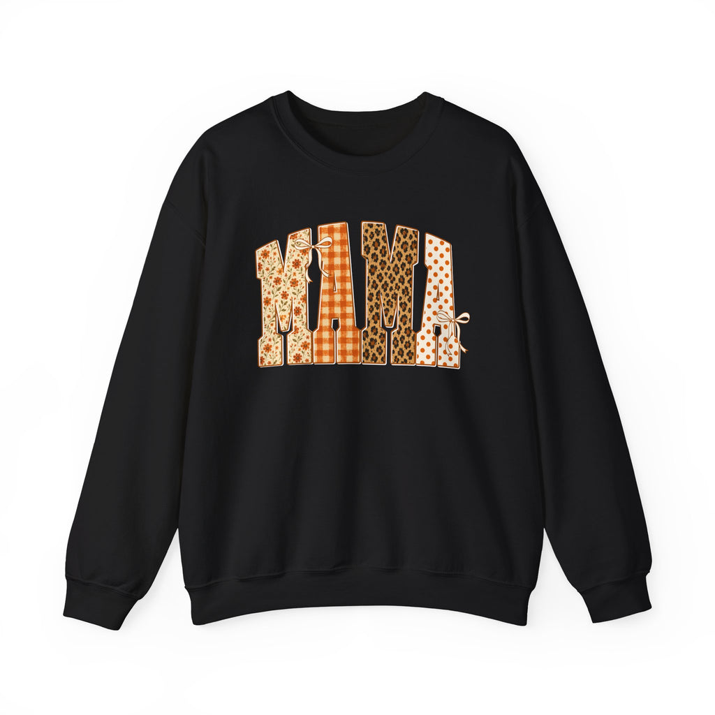 Mama Patchwork Crewneck Sweatshirt