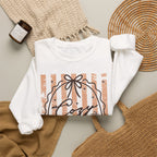 Cozy Season Striped Crewneck Sweatshirt