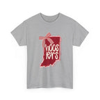 Indiana Hoosiers State with Bow Tee