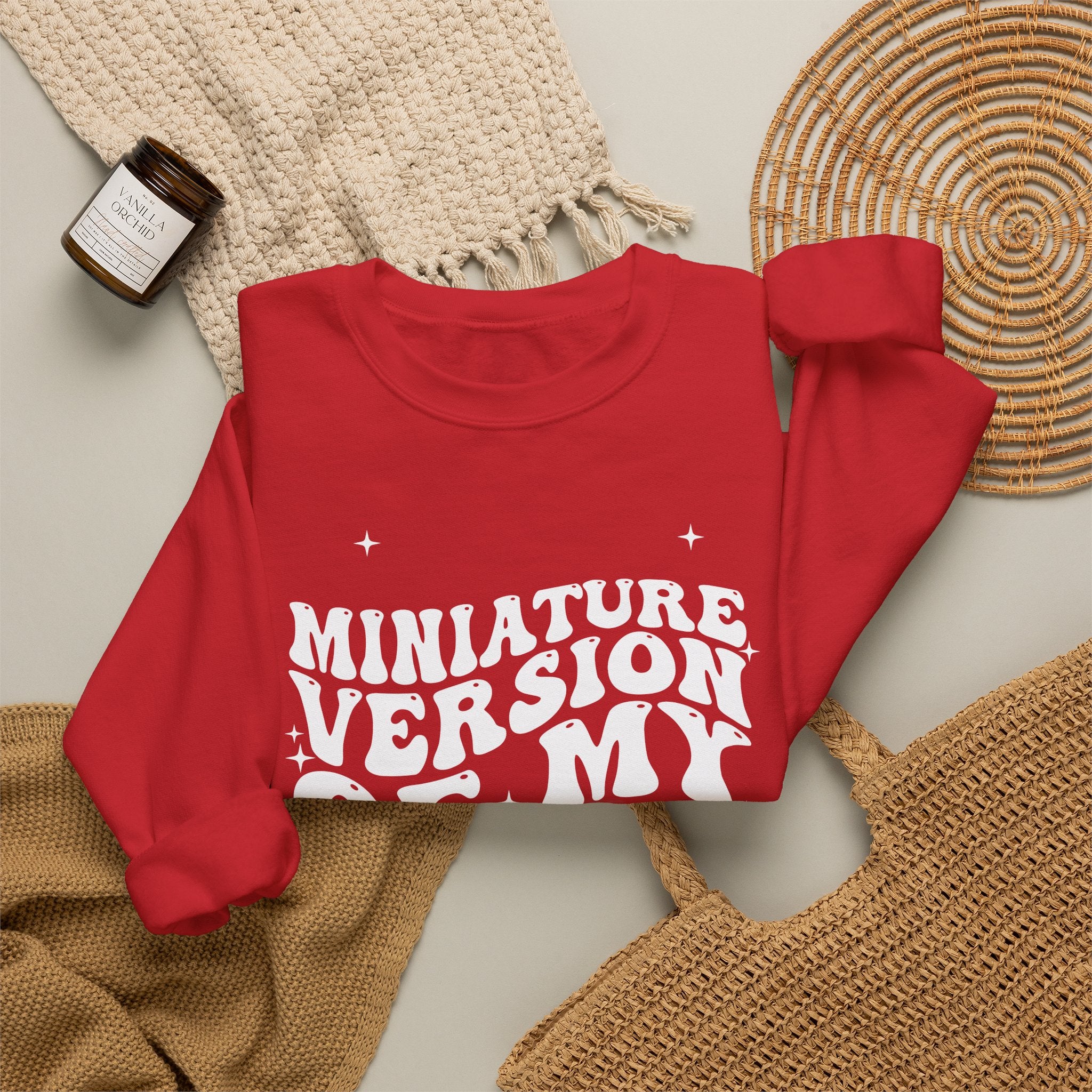 Miniature Version of My Mom- Unisex Crewneck