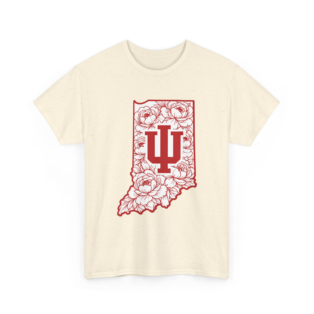 Indiana Floral State Tee