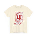 Indiana Floral State Tee