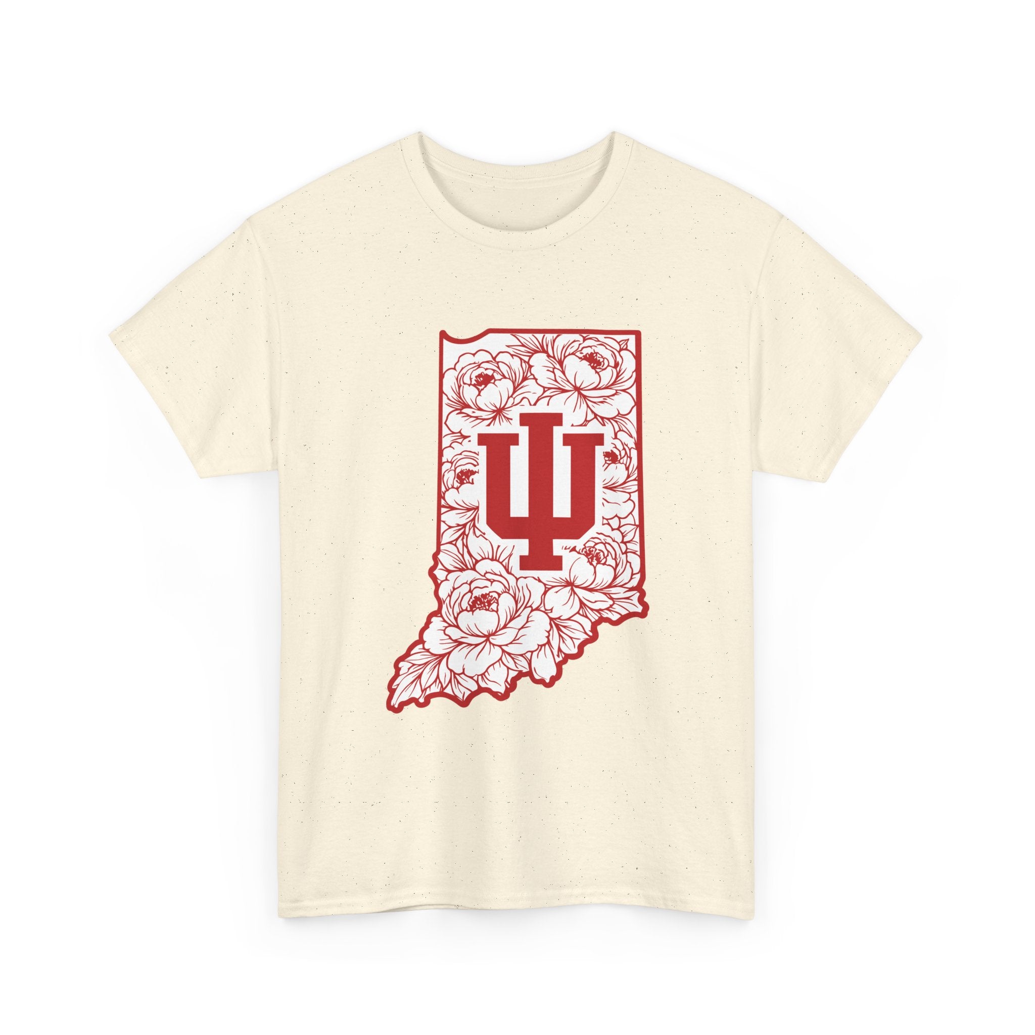 Indiana Floral State Tee