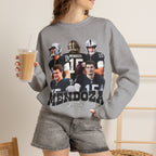 Mendoza Football Collage Crewneck