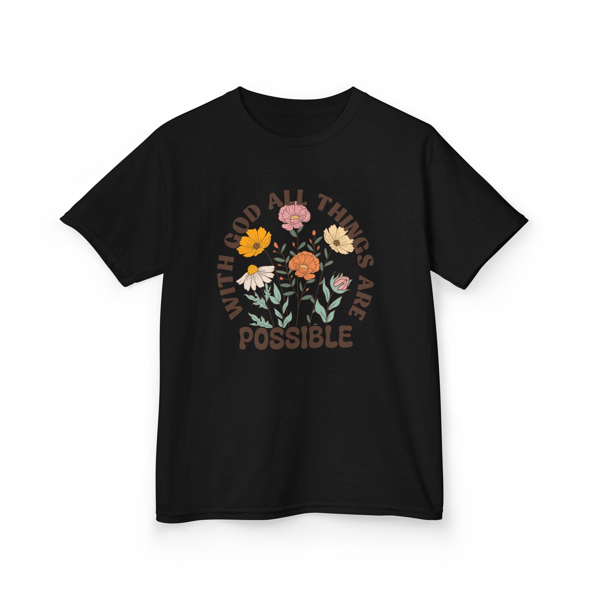 Kids “With God All Things Are Possible” Tee