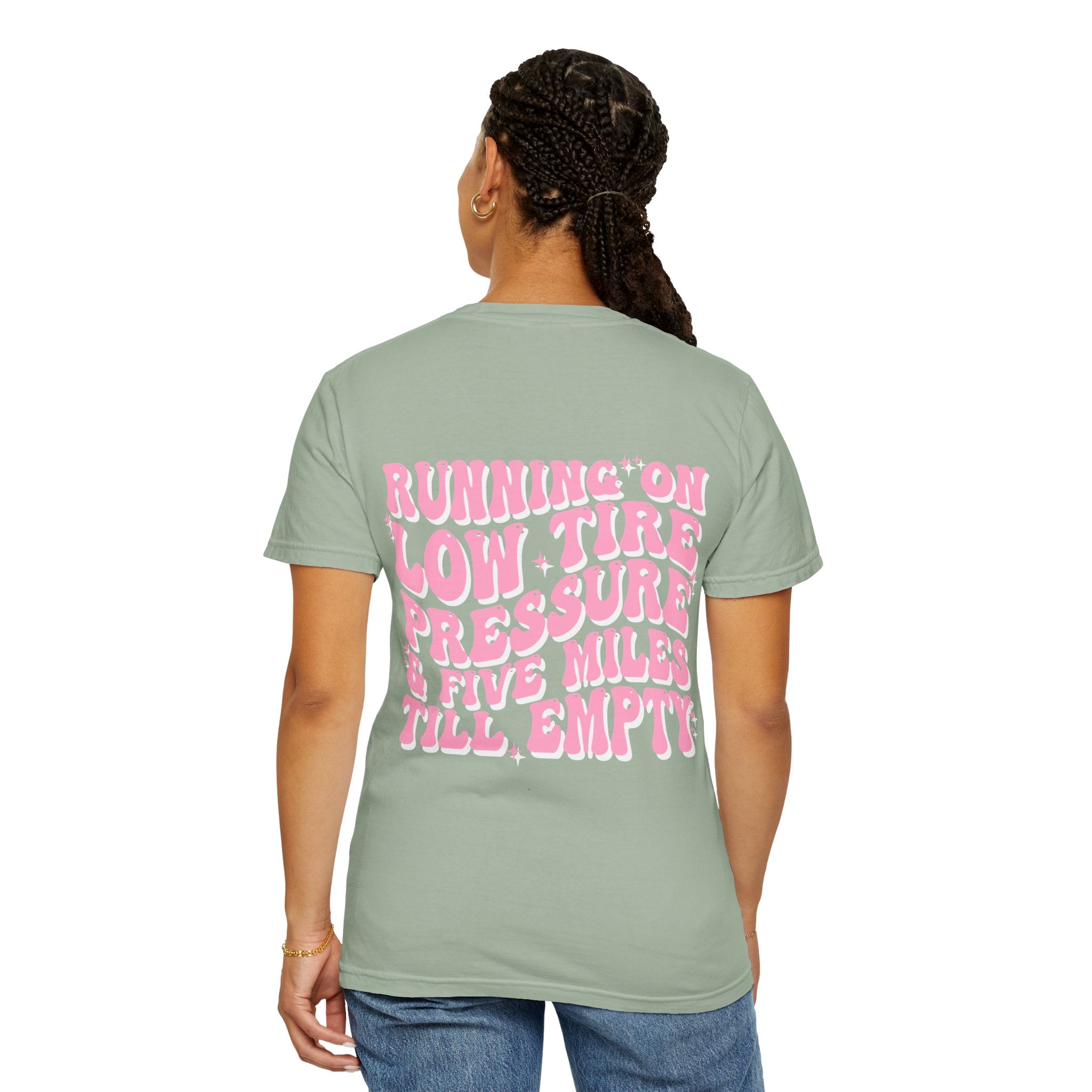 "Running on Low Tire Pressure..." Retro Graphic Tee