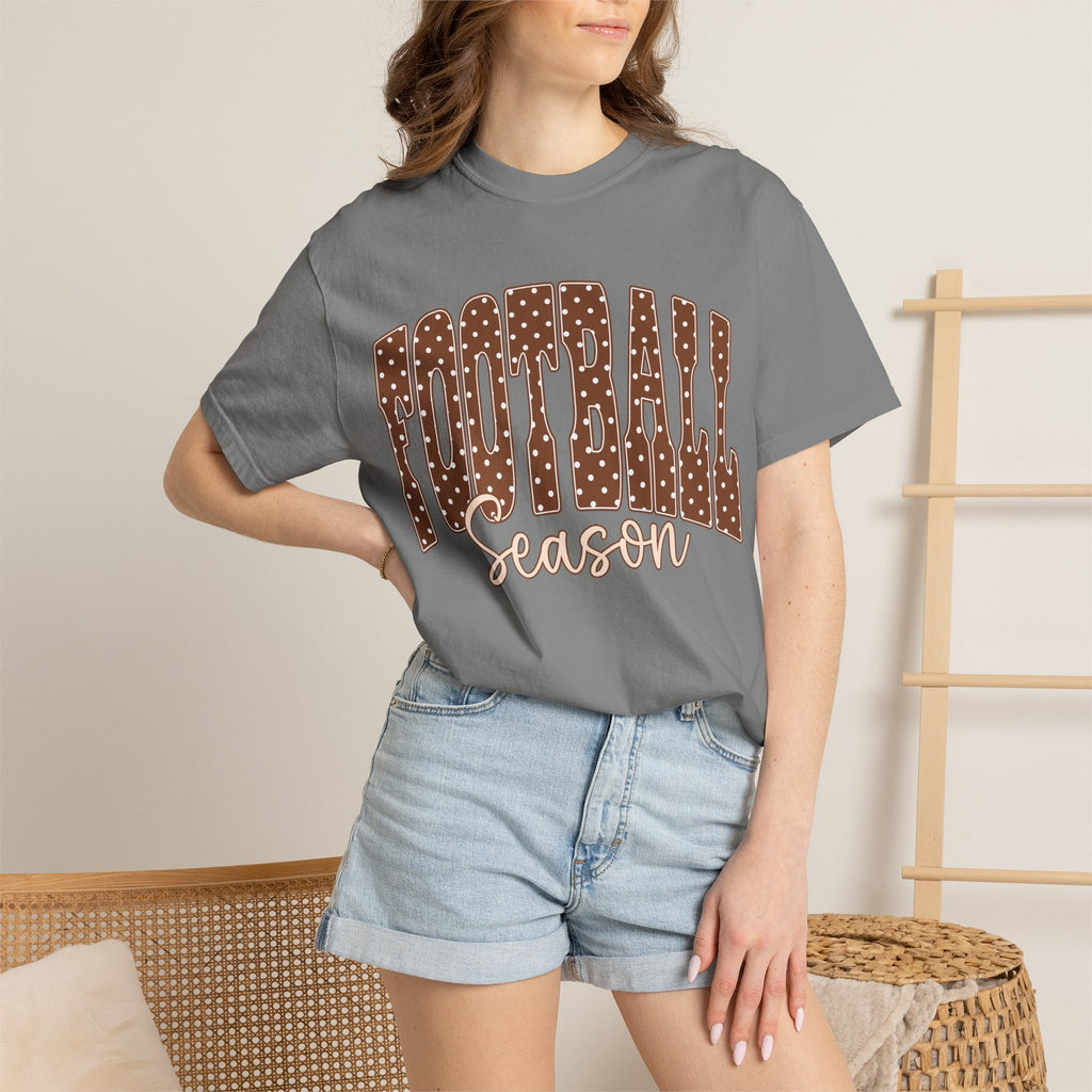 Football Season Polka Dot T-Shirt