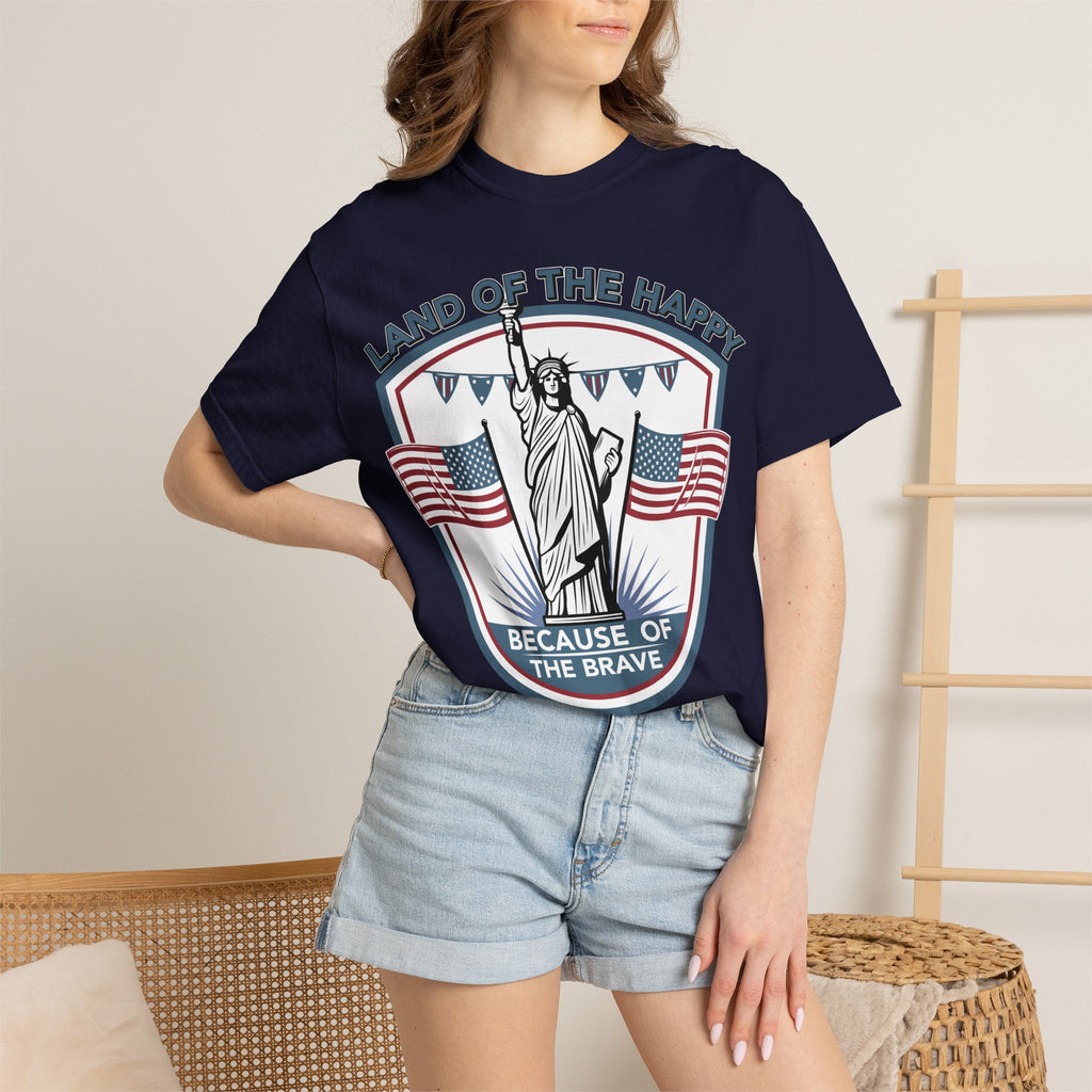 Land of the Happy Patriotic T-Shirt