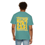 milfin aint easy- Unisex Garment-Dyed T-shirt