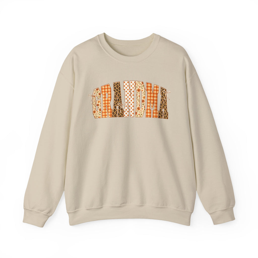 Grandma Patchwork Crewneck Sweatshirt