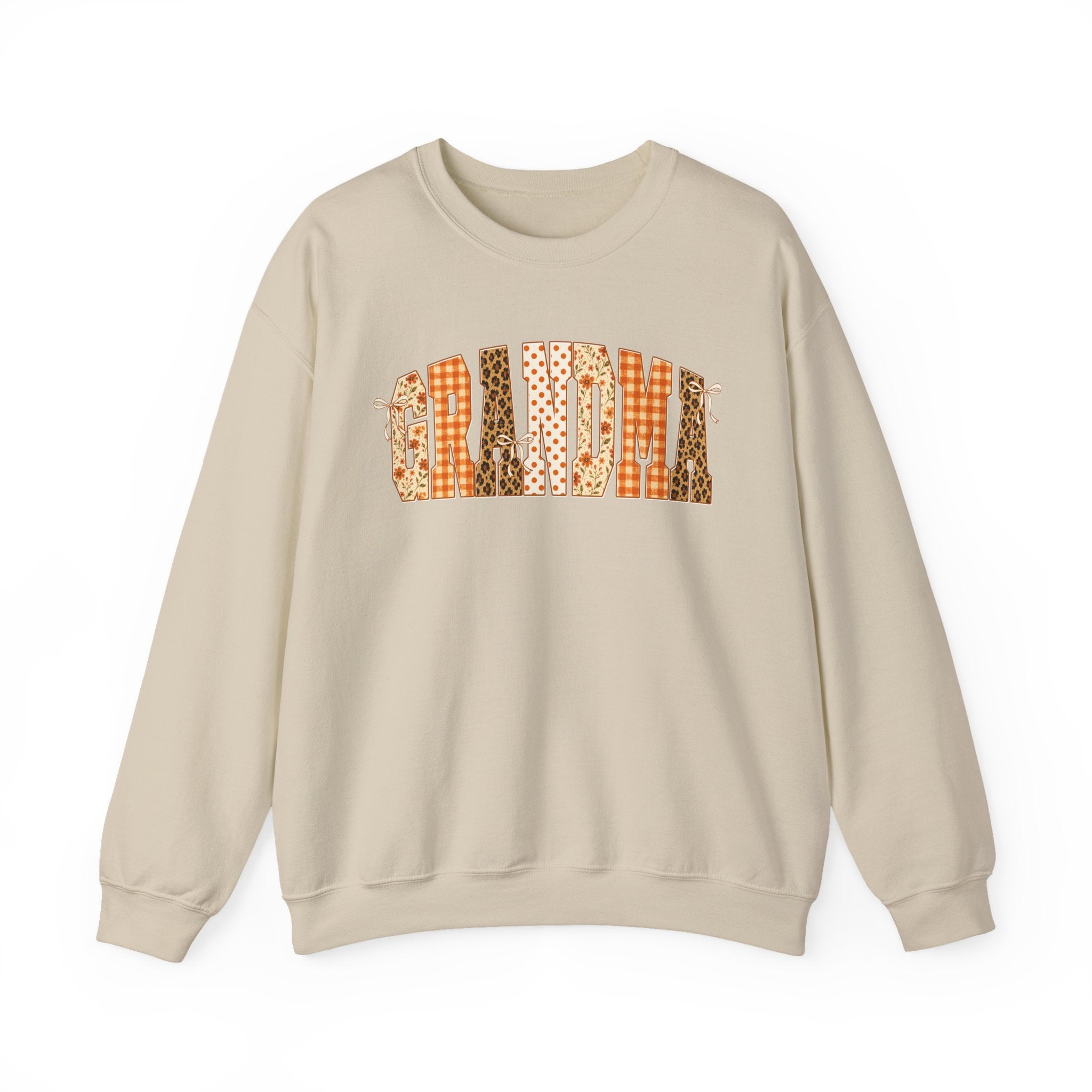 Grandma Patchwork Crewneck Sweatshirt