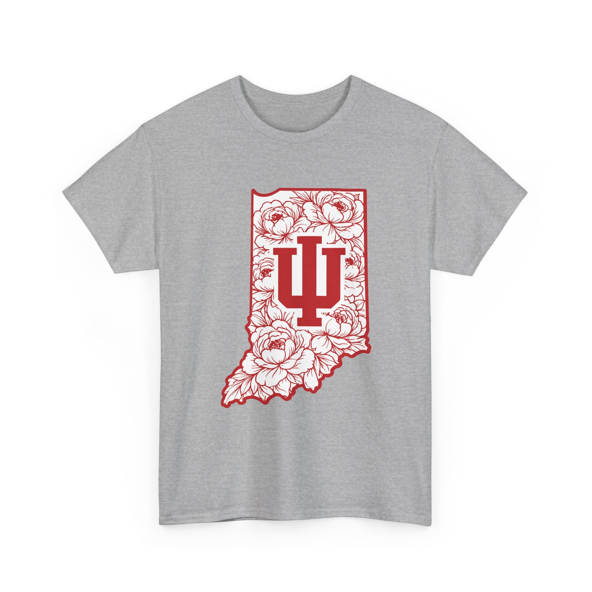 Indiana Floral State Tee