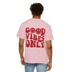Good Vibes Only-Retro Smile Tee