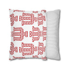 IU Chevron White Pillowcase