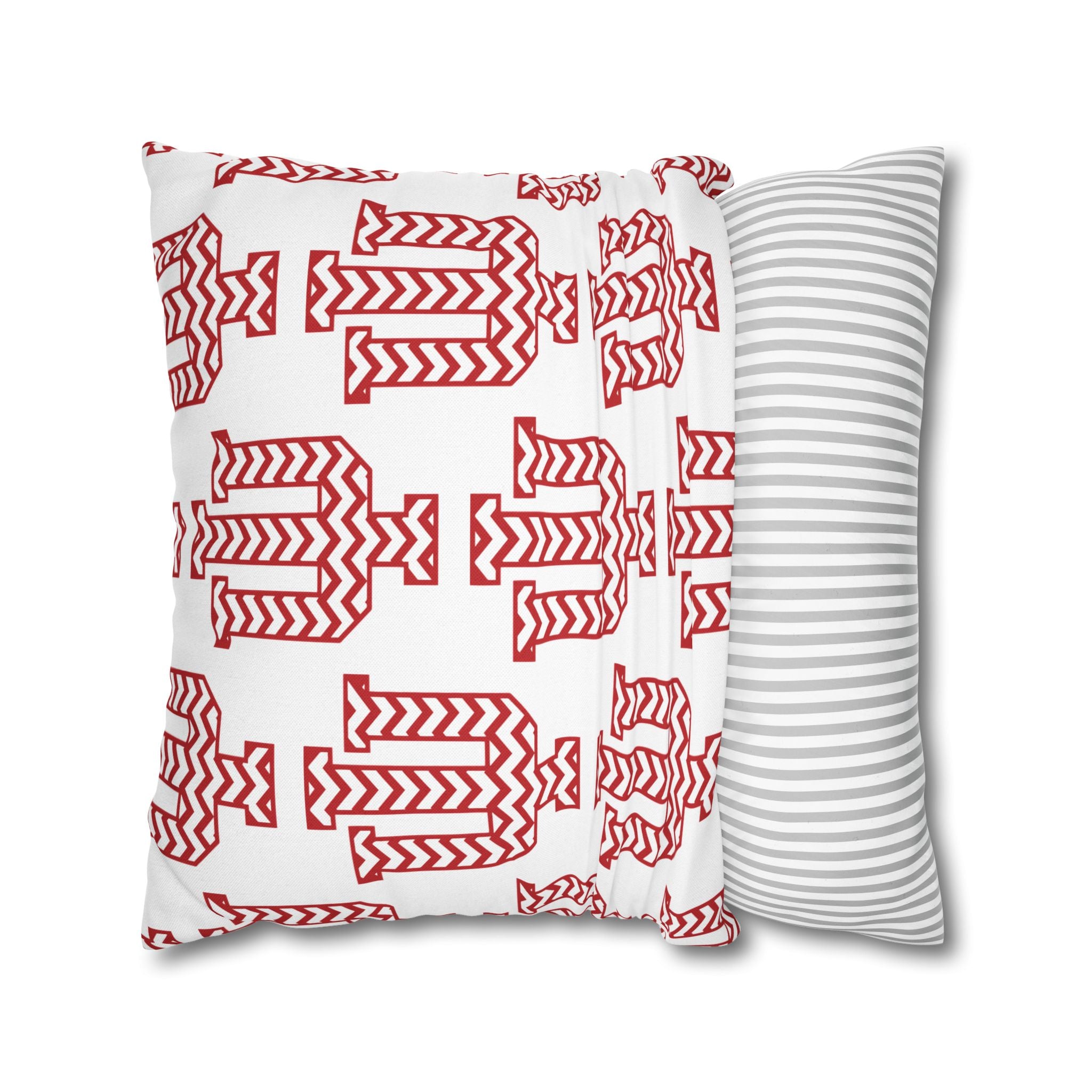 IU Chevron White Pillowcase
