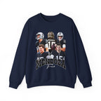 Mendoza Football Collage Crewneck