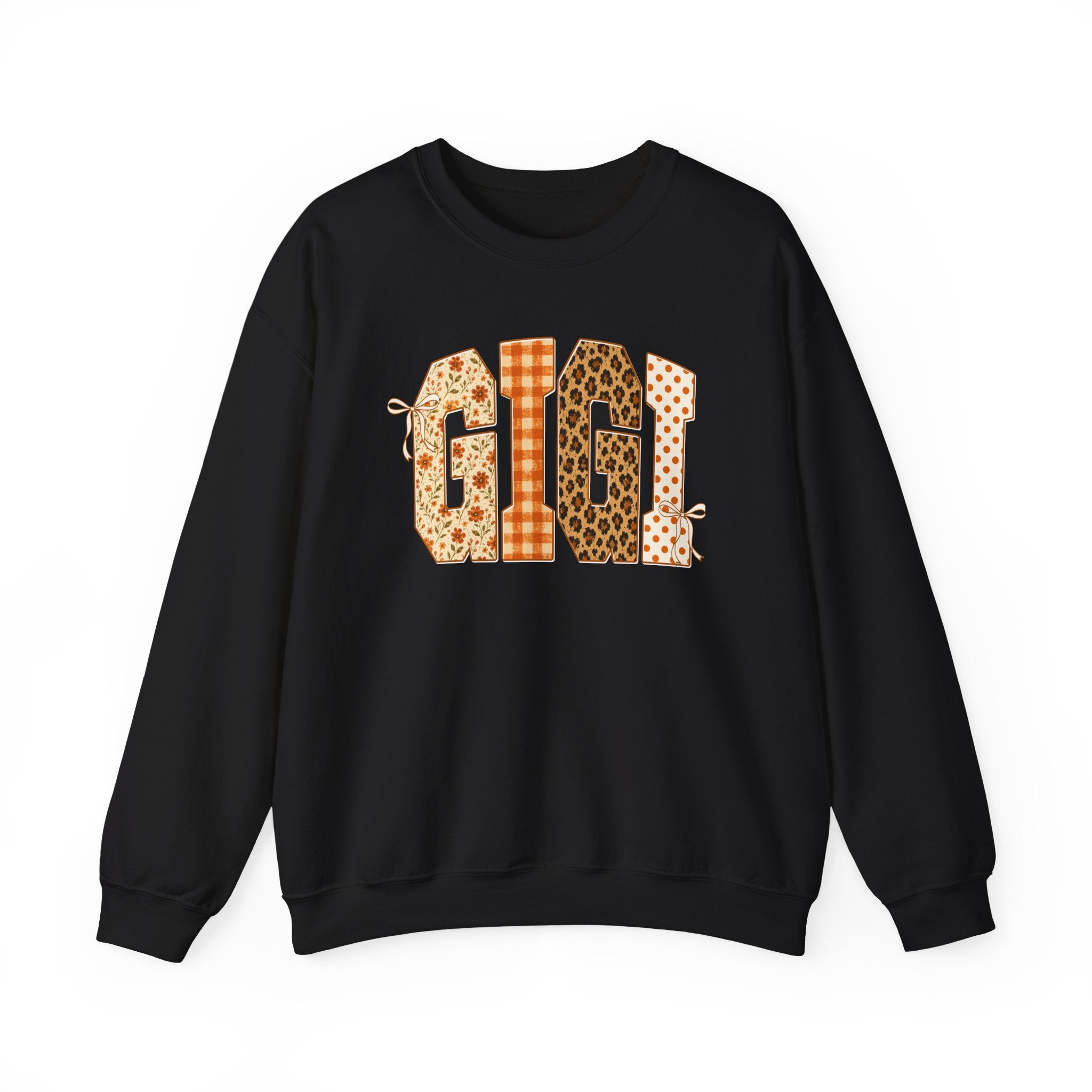 Gigi Patchwork Crewneck Sweatshirt