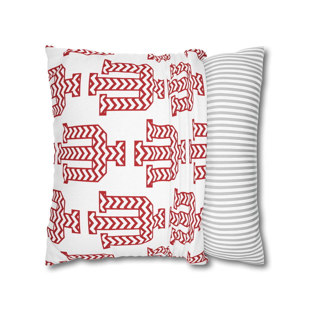 IU Chevron White Pillowcase