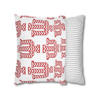 IU Chevron White Pillowcase