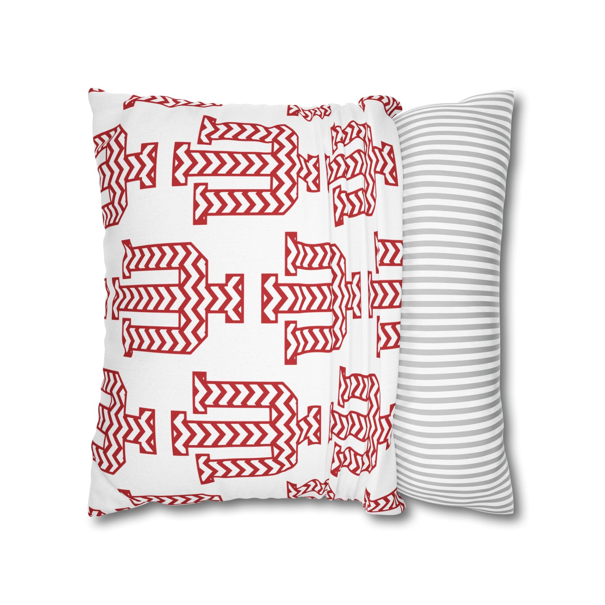 IU Chevron White Pillowcase