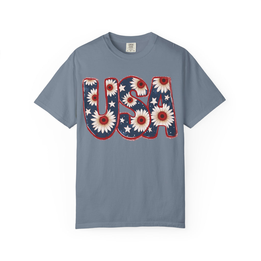 USA Daisies Graphic T-Shirt