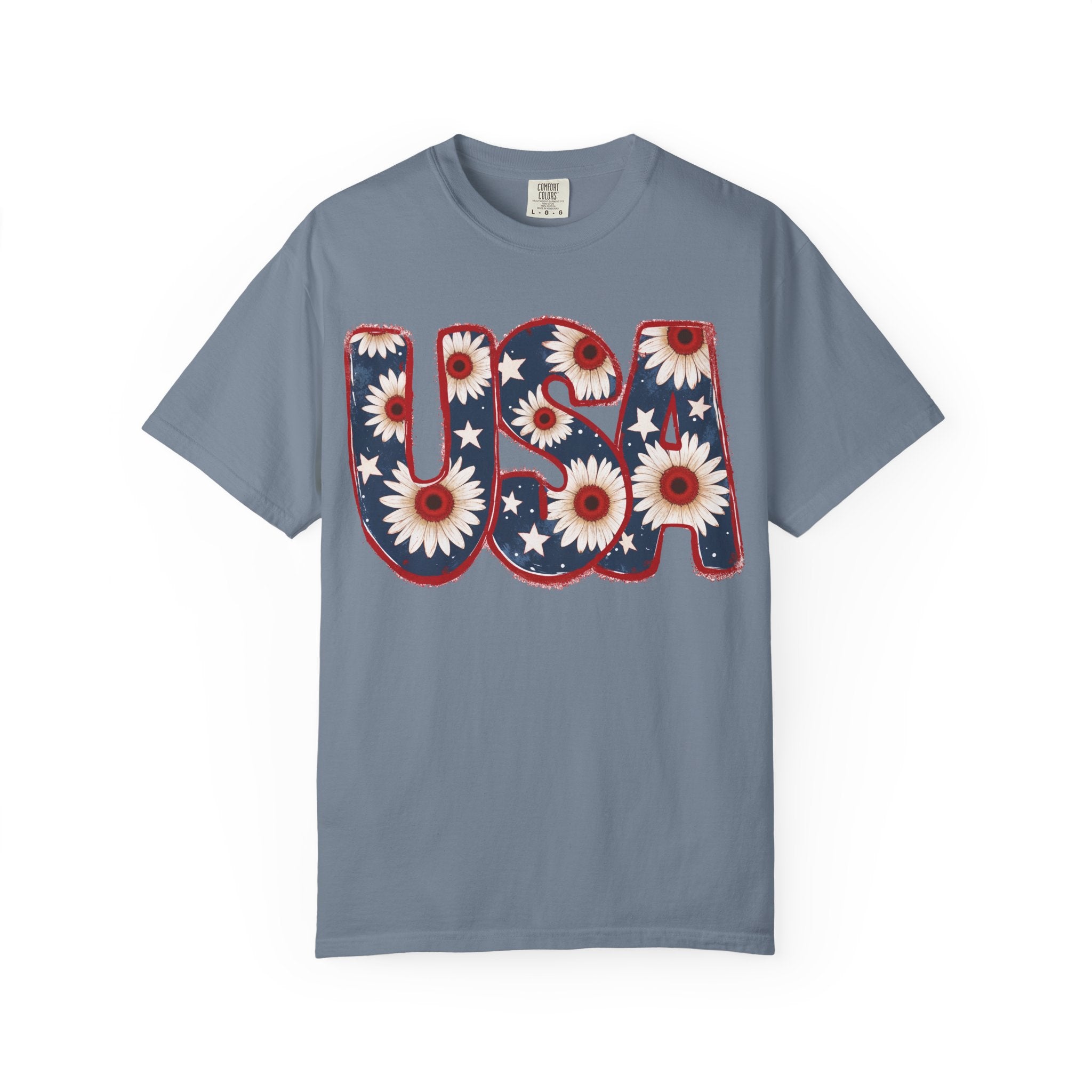 USA Daisies Graphic T-Shirt