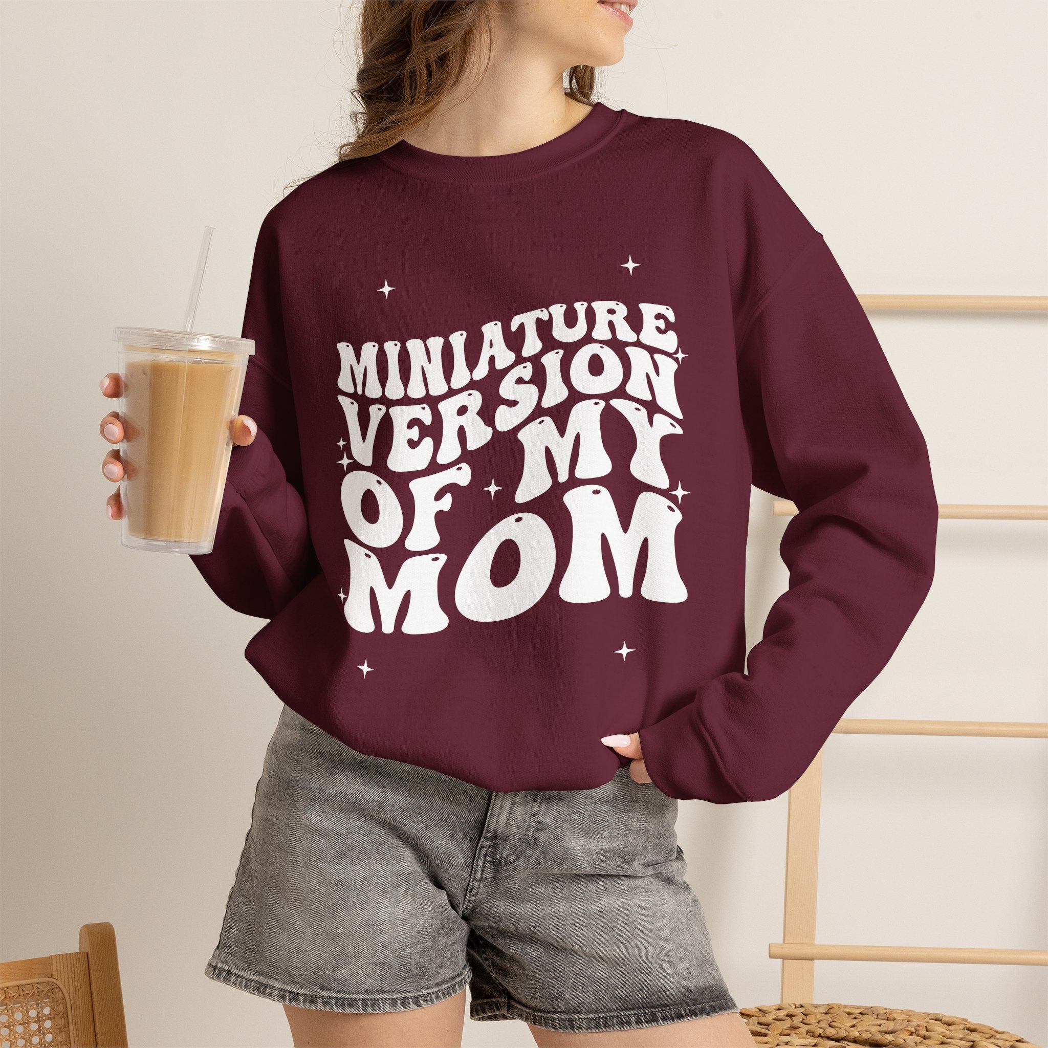Miniature Version of My Mom- Unisex Crewneck