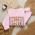 Fall Vibes Striped Crewneck Sweatshirt