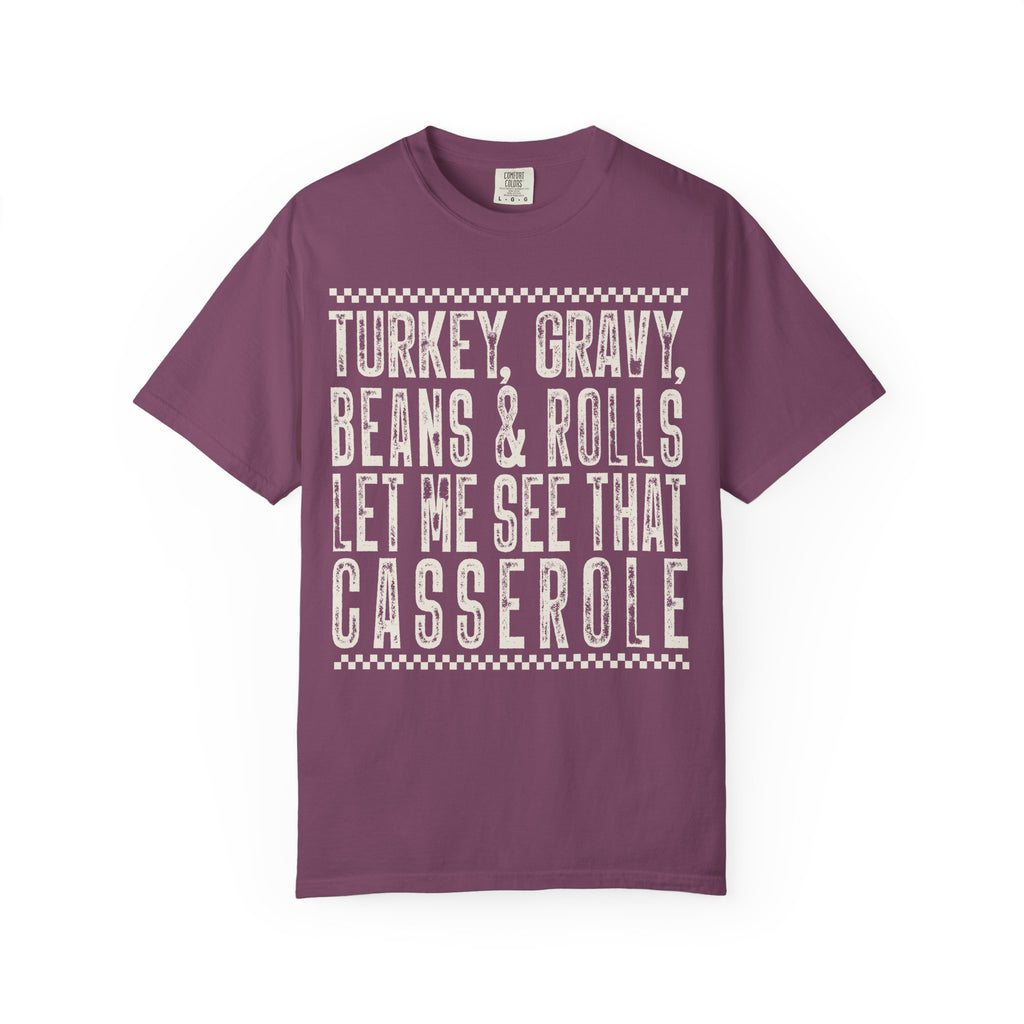 Thanksgiving Casserole Graphic T-Shirt