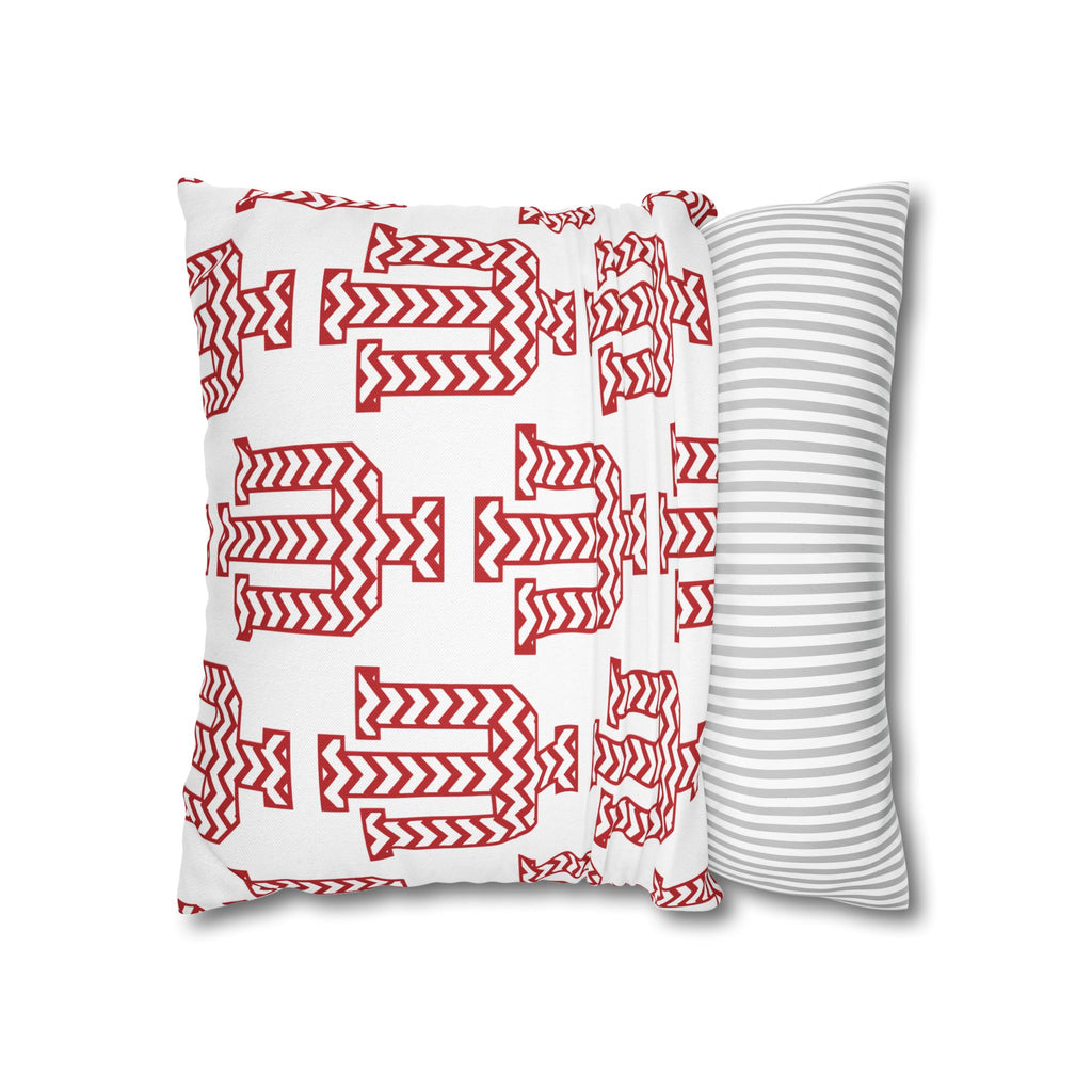 IU Chevron White Pillowcase