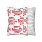 IU Chevron White Pillowcase