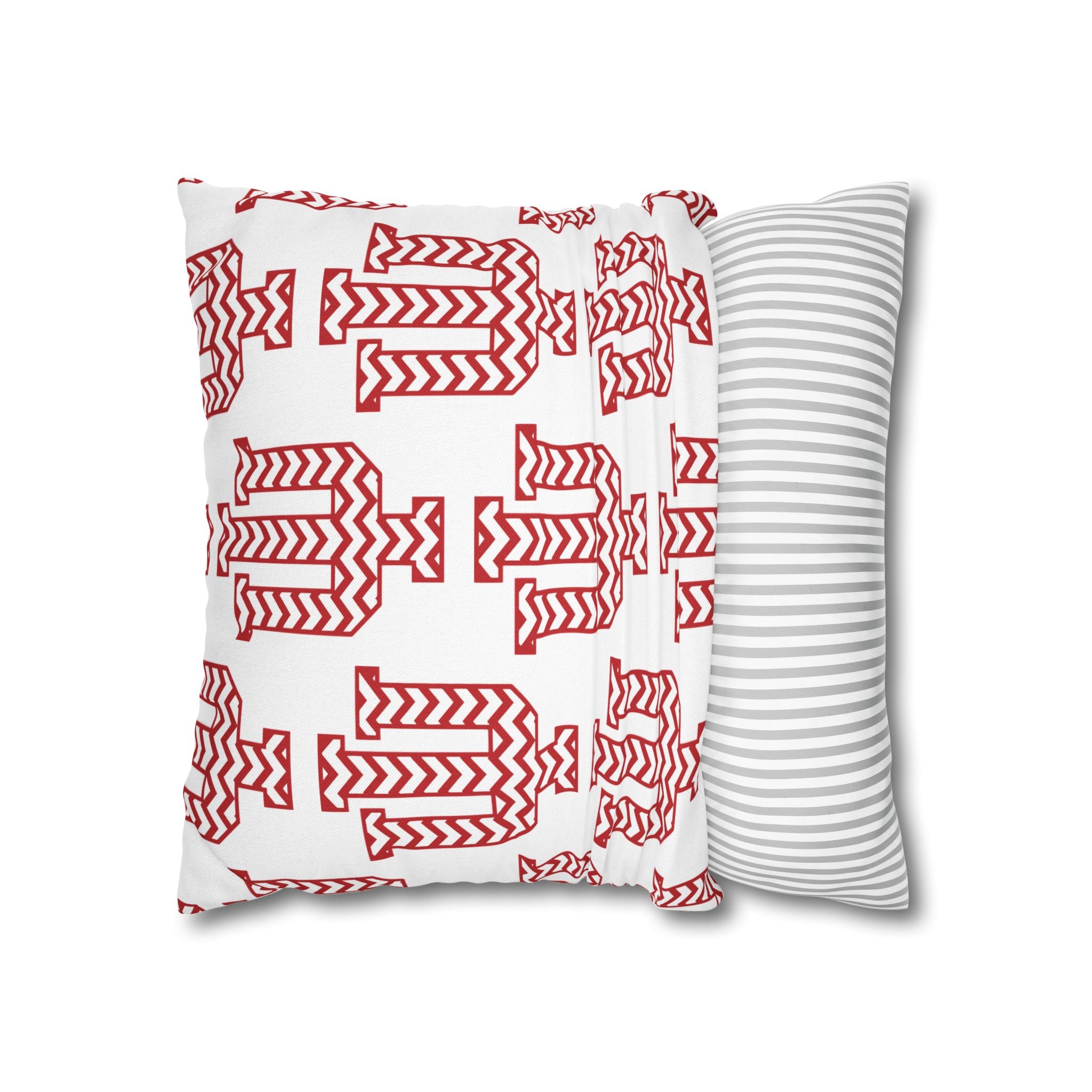 IU Chevron White Pillowcase