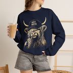 'Hot Mess' Cow Graphic Crewneck