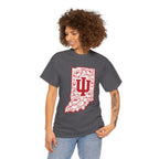 Indiana Floral State Tee
