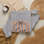 Cozy Season Striped Crewneck Sweatshirt