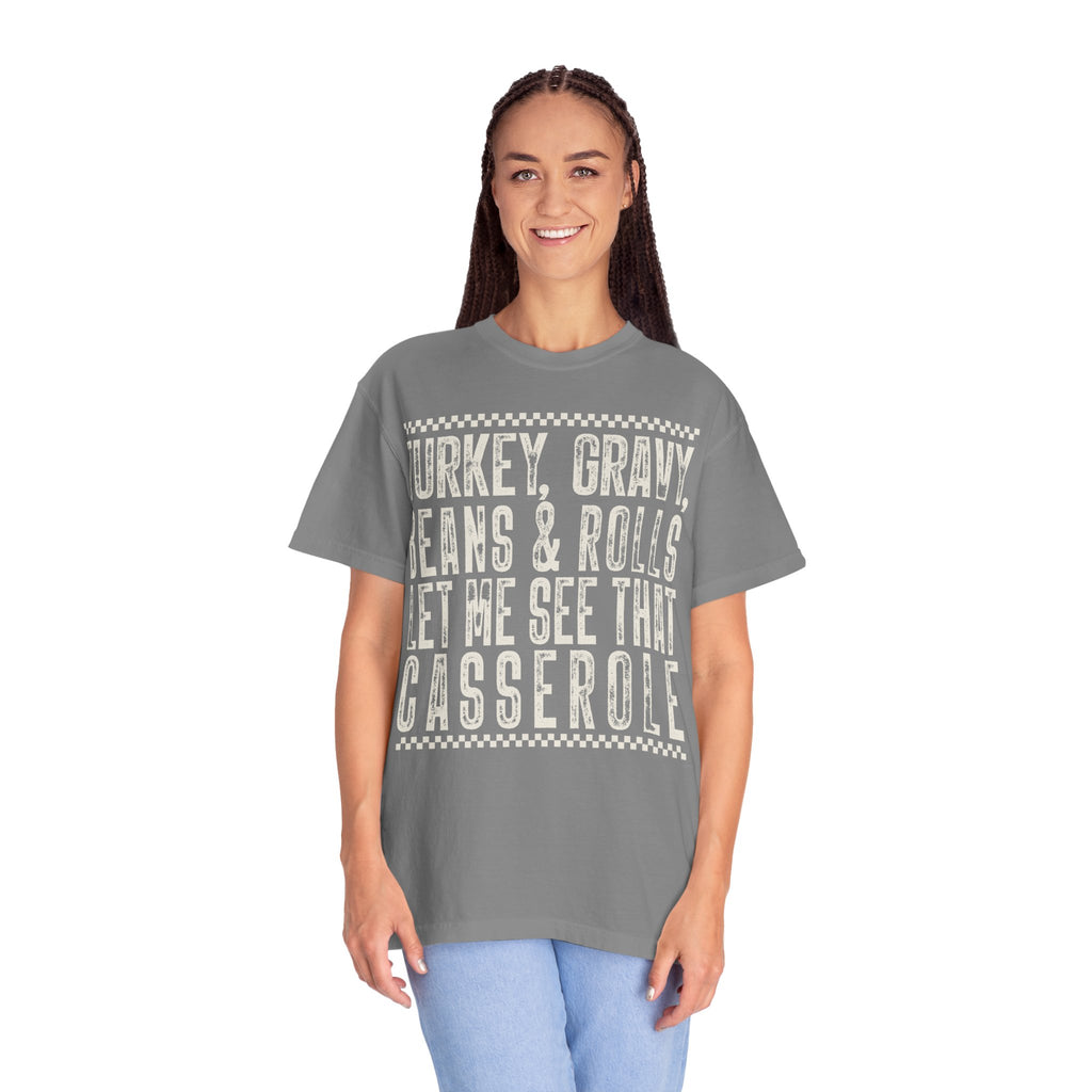 Thanksgiving Casserole Graphic T-Shirt
