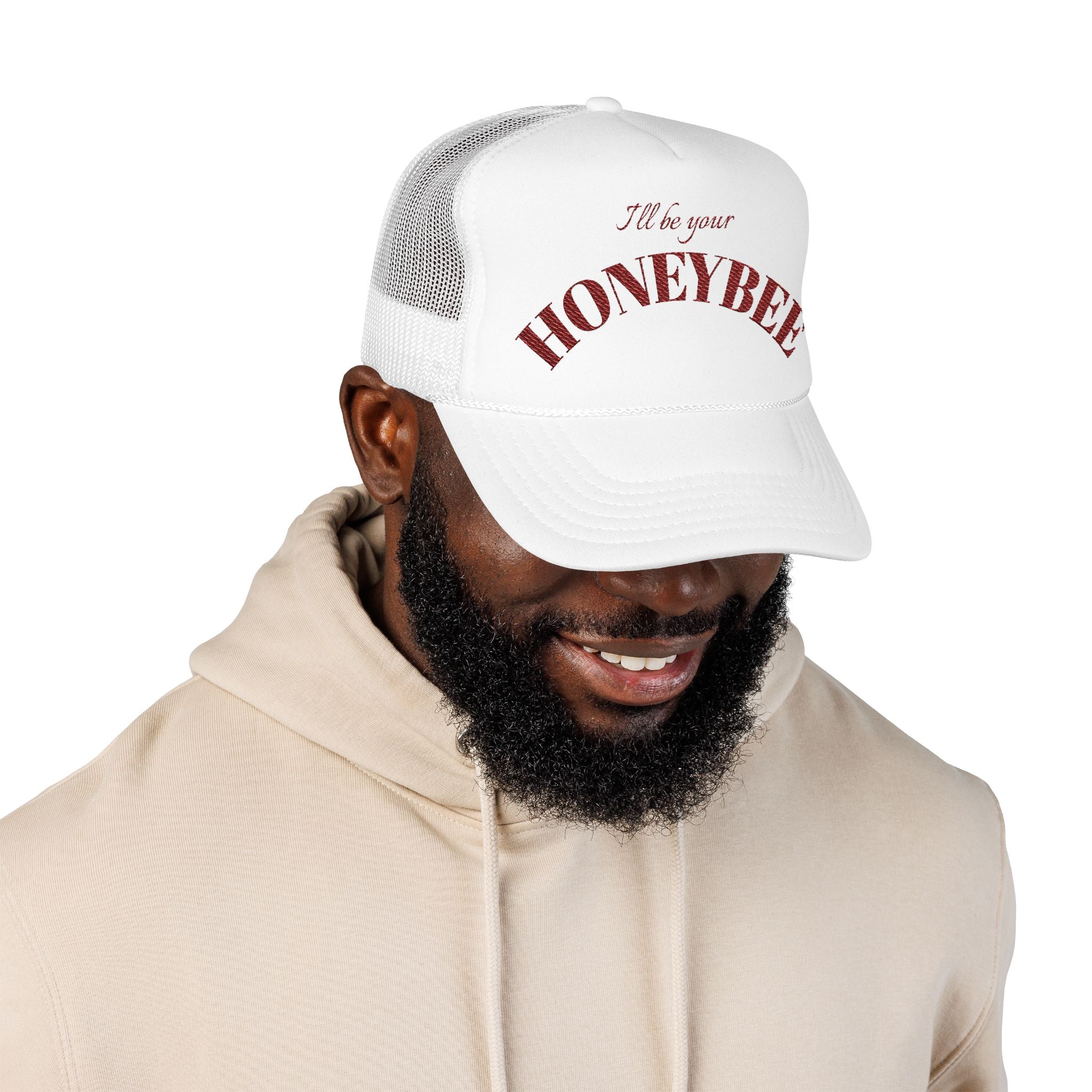 I'll Be Your Honeybee- Embroidered Foam Trucker Hat