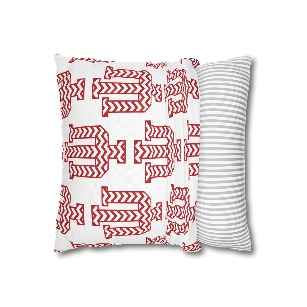 IU Chevron White Pillowcase