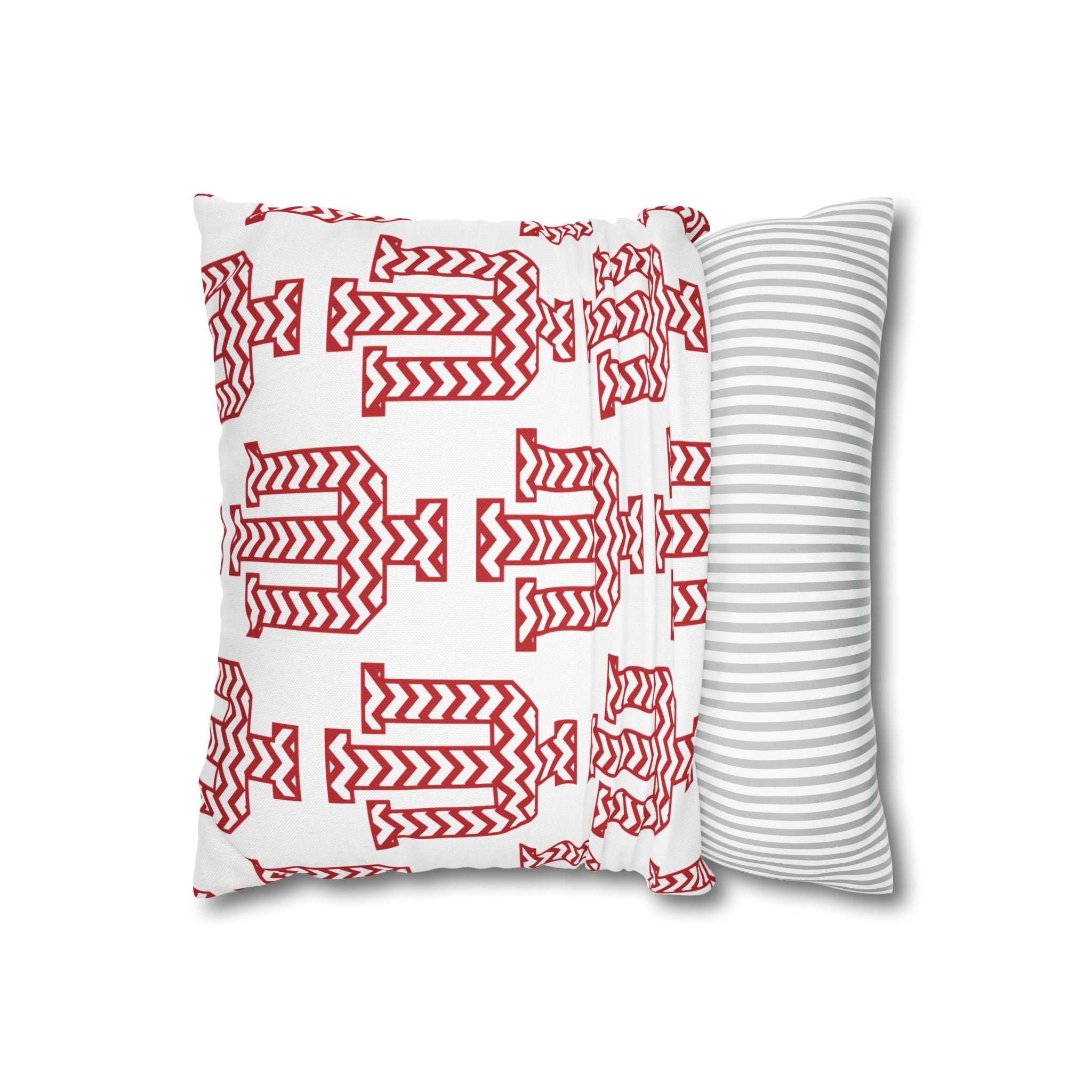IU Chevron White Pillowcase