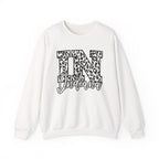 Indiana Leopard Print IN Crewneck