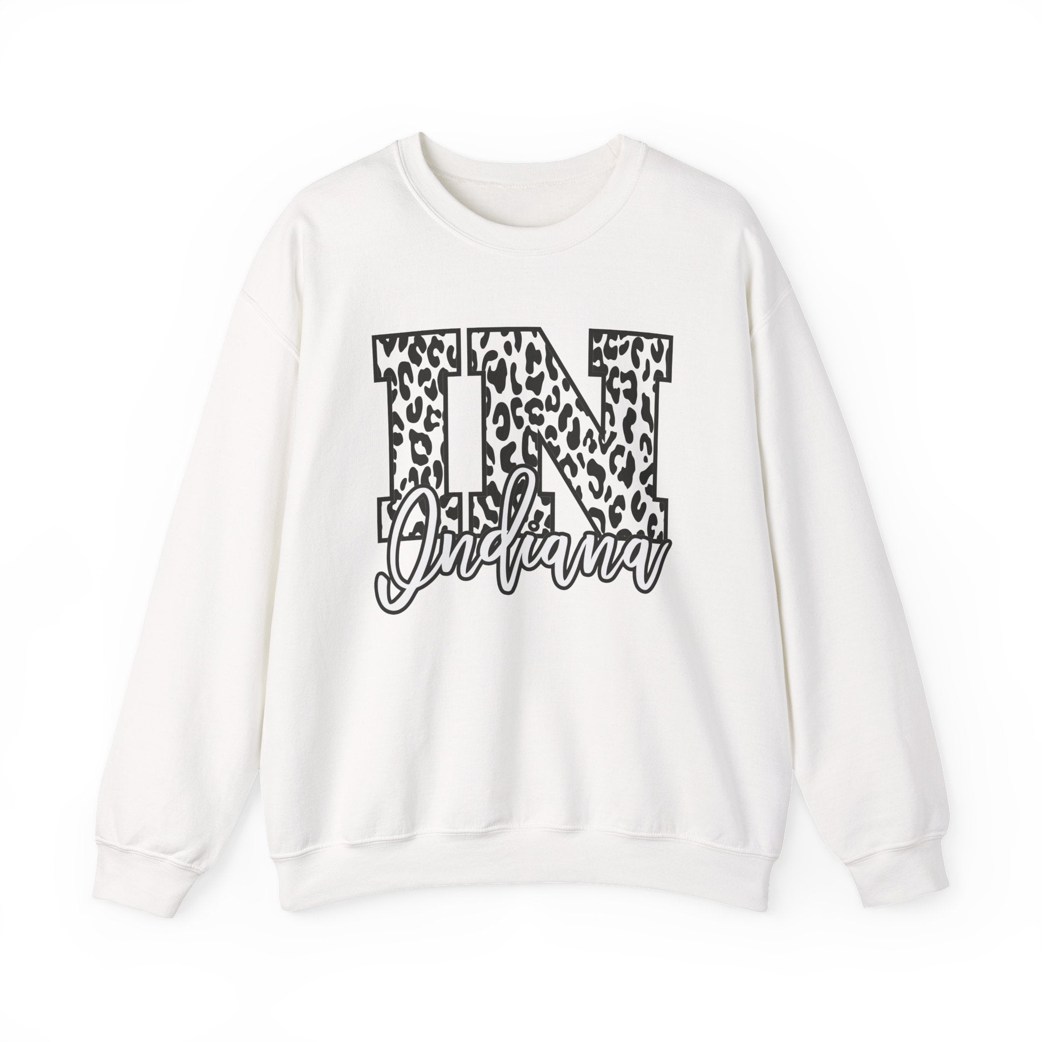 Indiana Leopard Print IN Crewneck