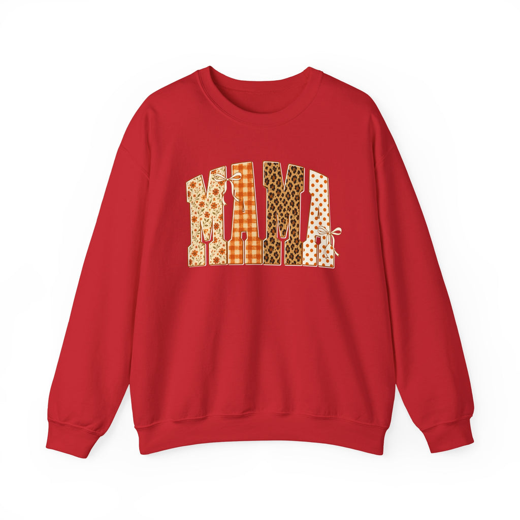 Mama Patchwork Crewneck Sweatshirt