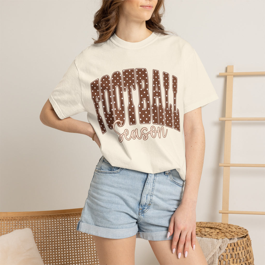 Football Season Polka Dot T-Shirt