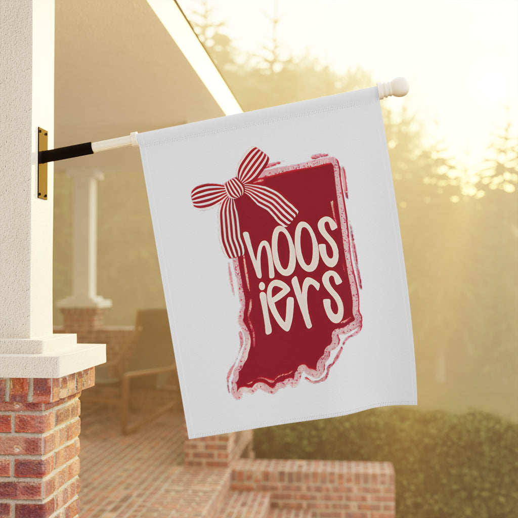 Indiana 'Hoosiers' with Bow Garden Flag
